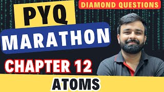 Previous year Questions and Diamond Questions Chapter 12 Atoms Class 12th Physics [upl. by Aiekal]