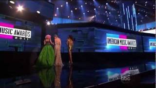 Nicki Minaj wins best hip hop album AMA Full Video Good Quality2011 [upl. by Imre]