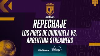 COPA POTRERO  LOS PIBES DE CIUDADELA VS ARGENTINA STREAMERS [upl. by Alegre116]