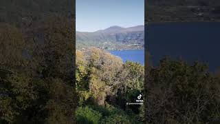 Lago di Nemi visto da Genzano di Roma fotoantoniodotoli [upl. by Anitsyrk]