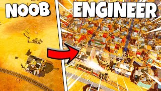 Engineering a BOOMING mining city in Steamworld Build [upl. by Ennahgiel]