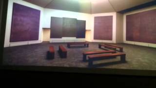 Rothko Chapel prt 2 film footage 2014 Den Haag [upl. by Sorce572]