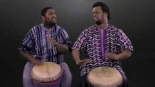 Weedie amp Amadou Djembe Duo  World Beat 101 [upl. by Ahker840]