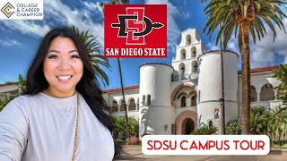 San Diego State University CAMPUS TOUR 2022 [upl. by Adehsar]