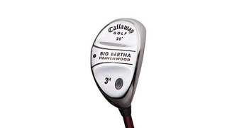 Callaway Big Bertha Heavenwood Hybrid  Golf Club Review [upl. by Narcho]