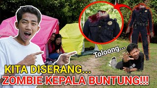 Penampakan ZOMBIE KEP4LA BUNTUNG SAAT KITA KEMPING DIHUTAN Saputra Ditangkap😭  Mikael TubeHD [upl. by Pendergast312]