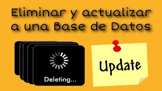 Clase 10  Eliminar y Actualizar registros de una Base de Datos con MySQL desde JAVA [upl. by Springer]
