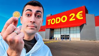 EL SUPERMERCADO QUE VENDE TODO A 2€ [upl. by Kolb]