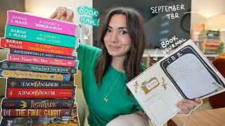 THE ULTIMATE BOOK VIDEO  book shopping September tbr haul amp reading journal [upl. by Drarrej]