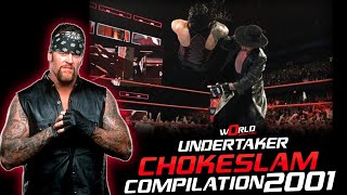 Undertaker Chokeslam Compilation 2001 [upl. by Lehar]