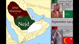 Saudi–Rashidi War of 1902–1907 Every Month [upl. by Vial]