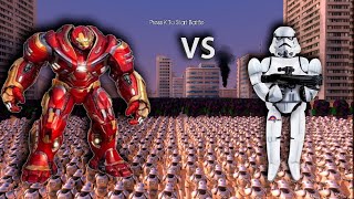 10000 STORMTROOPERS vs 5000 HULKBUSTERS  UEBS [upl. by Eineeuq]