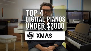 Top 4 Digital Pianos under 2000 for Christmas 2019  Better Music [upl. by Jeanne]