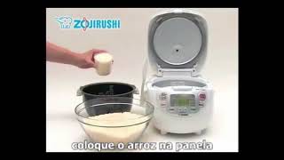 Panela De Arroz Zojirushi Elétrica Automática [upl. by Nalorac]