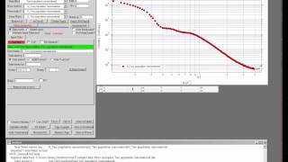 Fitting Two population of nanoparticles [upl. by Nytsirk179]