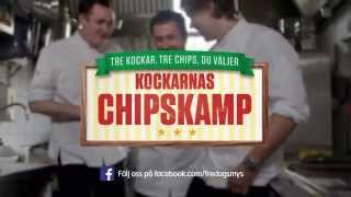 Kockarnas Chipskamp  tre kockar tre chips du väljer [upl. by Irtimd]