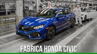 Fábrica da Honda  Produção do Novo Civic 2017 [upl. by Ahseen426]