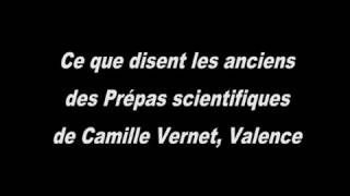 Ce que disent les anciens de prépa scientifique de Camille Vernet Valence [upl. by Naie]