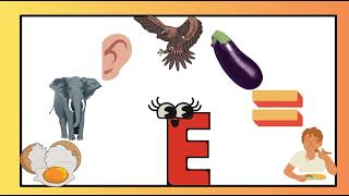 E phonics song for kids  E phonics for kindergarten phonics rhyme kids rhyme WonderWiz Kids [upl. by Ydennek]