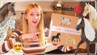 MEGA SCHLEICH PAARDEN 2020 UNBOXING  Nieuwste collectie 😱  Daphne draaft door [upl. by Till702]