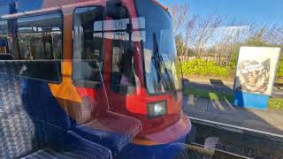 Tram Ride Boxing Day Special Stagecoach Supertram Blue Route Halfway to Meadowhall via Cathedral [upl. by Nair]