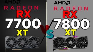 R 7800 XT VS RX 6800 XT VS RX 7700 XT VS RTX 4060 TI VS RTX 4070 12GB 2K OFFICIAL GAMING BENCHMARK✅ [upl. by Ailsun232]