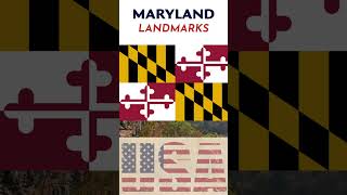 Maryland State Landmarks shorts usa maryland short [upl. by Iahs256]