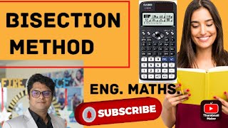 BISECTION METHOD USING CALCULATOR [upl. by Belldas206]