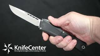 Microtech 114310AP Combat Troodon Gen III AUTO OTF Knife [upl. by Rafaelia]