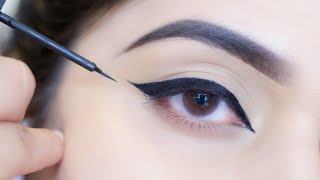 Eyeliner Tutorial For Beginners  সাথে ২টা খুব জরুরি টিপস  Shahnaz Shimul [upl. by Esserac]