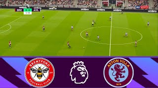 BRENTFORD VS ASTON VILLA  PREMIER LEAGUE 20232024  FOOTBALL LIFE 2023 [upl. by Muriel908]