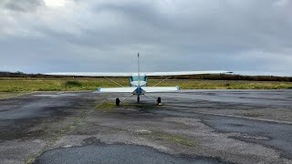 flight from haverfordwest EGFE to Swansea EGFH in Cessna 150 [upl. by Marylee]