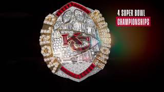 Revealing the Kansas City Chiefs Super Bowl LVIII Ring [upl. by Also]