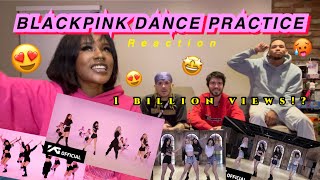 BLACKPINK DANCE PRACTICE REACTION [upl. by Shurlock]