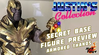 Hot Toys Armored Thanos Avengers Endgame  Secret Base Figure Preview Episode 9 [upl. by Elag]