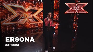 Ersona  Audicione  X Factor Albania 2023 [upl. by Selec]