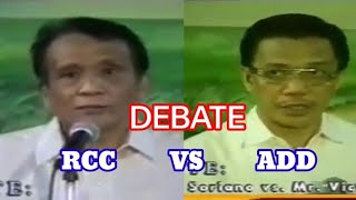 DEBATE Bro Eli vs victor Villas SAGUPAAN NG RCC AT MCGI [upl. by Omura]