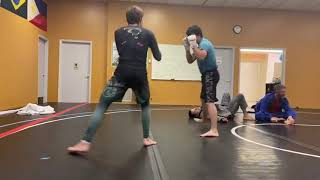 BJJ Purple Belt VS Boxer [upl. by Ephraim]