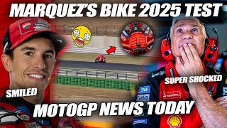 EVERYONE SHOCKED INSANE Marquezs 2025 Bike Test Other Rider BIG SCARED Jorge Martin SURPRISED [upl. by Garrick498]