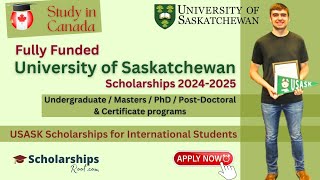 University Of Saskatchewan Offers 100 Scholarships 2024 in Canada  Study in Canada at USask [upl. by Etnoid532]