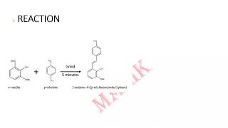 Mechanochemical solventfree synthesis of Azomethine [upl. by Pulsifer]