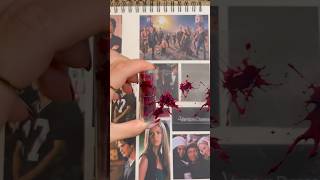 The Vampire Diaries ♥️ thevampirediaries tvd asmr scrapbook journal [upl. by Aliek]