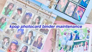 ☾ new binders for riize and newjeans and new comeback setups  ☾ kpop photocard maintenance 5 [upl. by Britton]