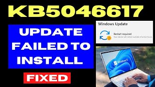 KB5046617 Update 24H2 not Installing on Windows 11 Fixed [upl. by Yanahs28]