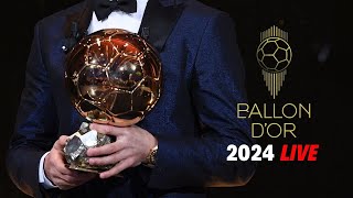 Ballon dor 2024 Live [upl. by Dnarud912]