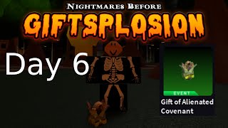 Gift of Alienated Covenant Nightmares Before Giftsplosion Day 6  RetroStudio  Roblox [upl. by Adnohsad]