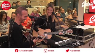 Calogero nous chante en exclusivité « Le hall des départs » avec Marie Poulain sur Chérie FM [upl. by Ethelin741]