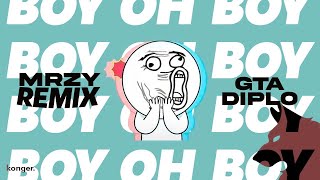 GTA amp Diplo  Boy Oh Boy MRZY Festival Remix  Visualizer [upl. by Alic]