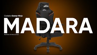 Review Cadeira Gamer Ninja Edição Especial Madara A Cadeira Gamer PERFEITA pra você 🤩 [upl. by Adraynek]