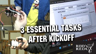 3 Essential Tasks for Teams After Kickoff  Ri3D Redux 2023 Charged Up [upl. by Eceinahs943]